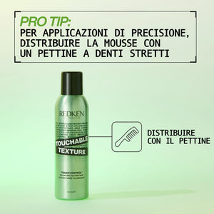 Redken touch control - touchable texture