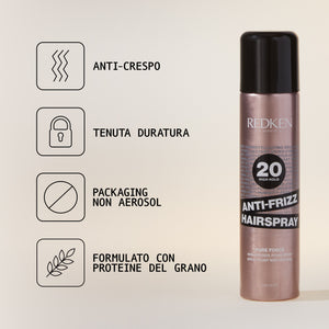 Redken pure force 20 - anti frizz hairspray