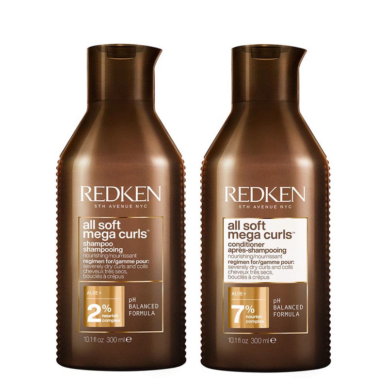 Redken kit all soft mega curls shampoo 300 ml - conditioner 300 ml