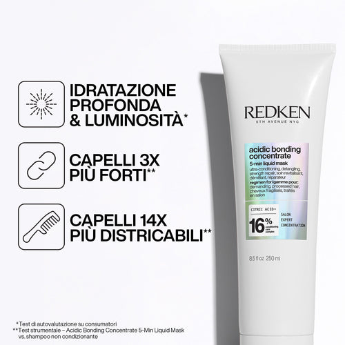 Redken acidic bonding concentrate 5 min liquid mask
