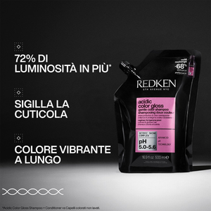 Redken acidic color gloss refill shampoo