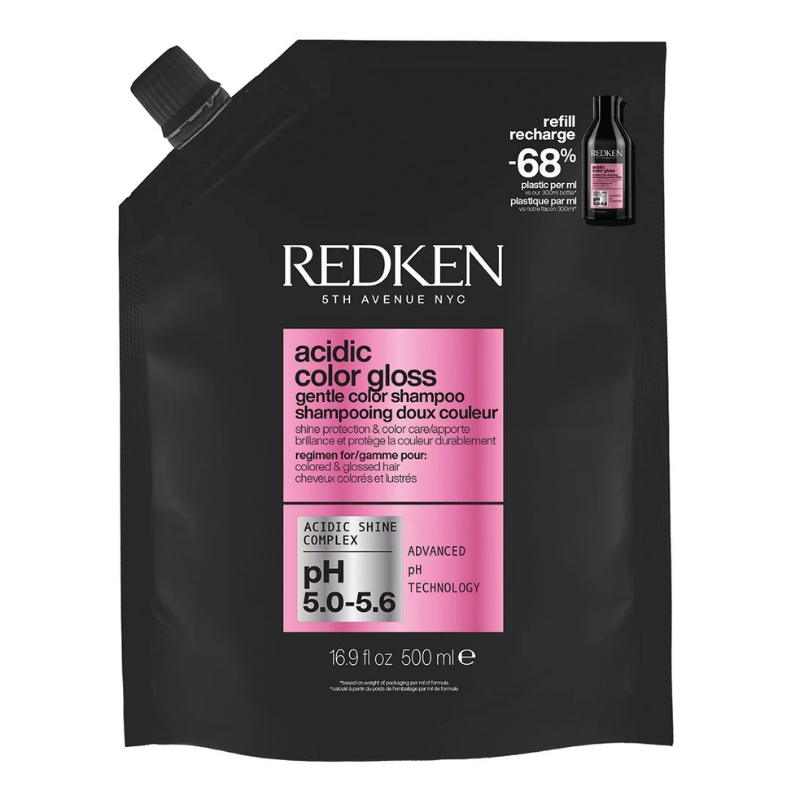 Redken acidic color gloss refill shampoo