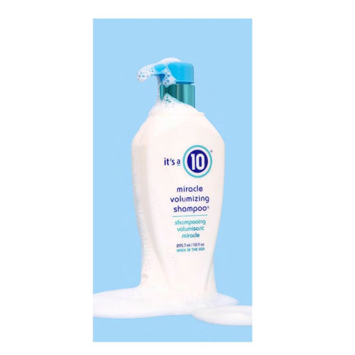 It's a 10 miracle volumizing shampoo