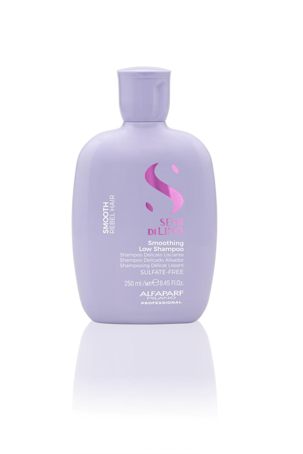 Alfaparf semi di lino smoothing low shampoo - shampoo per capelli donando loro un effetto liscio senza crespo