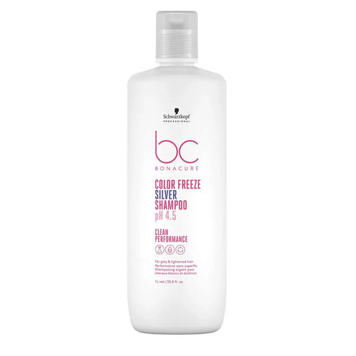Schwarzkopf professional bc bonacure clean performance color freeze silver shampoo