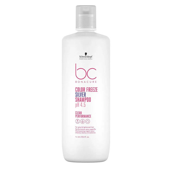 Schwarzkopf professional bc bonacure clean performance color freeze silver shampoo