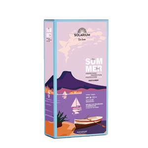Set de viaje Solarium SPF 30 - Protector solar y after-sun SPF 30 tamaño viaje