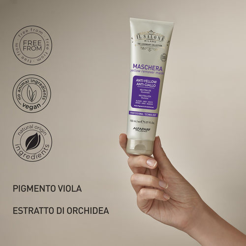 Il Salone Milano yellow remover mask