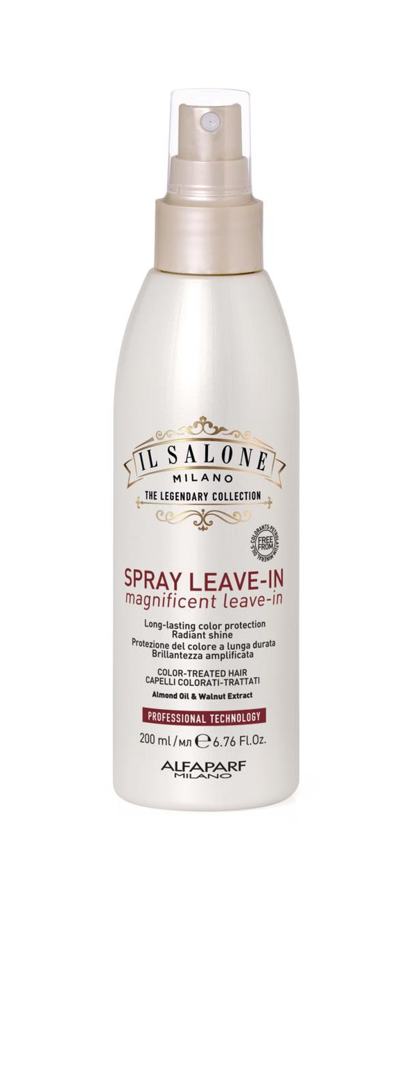 El magnífico spray sin aclarado del salón de Milán