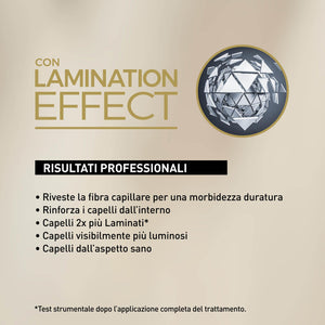 Il salone milano kit lisciante alla keratina con effetto laminazione - per tutti i tipi di capello