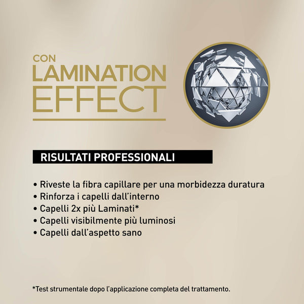 Il salone milano kit lisciante alla keratina con effetto laminazione - per tutti i tipi di capello