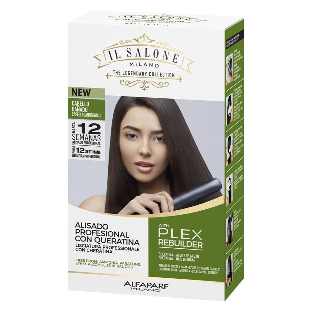 Il salone milano kit lisciante alla keratina - per capelli danneggiati