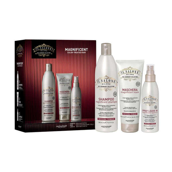 Il salone milano magnificent kit (shampoo 500 ml - mask 250 ml - leave in 200 ml)