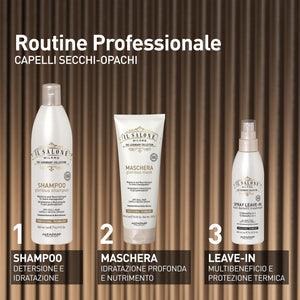 Il salone milano magnificent kit (shampoo 500 ml - mask 250 ml - leave in 200 ml)