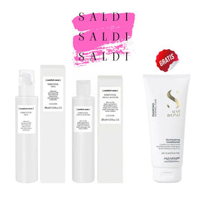SALDI - Comfort Zone Essential - Cleansing milk 200 ml e Micellar Water 200 ml con OMAGGIO Semi di Lino Diamond Conditioner 250 ml