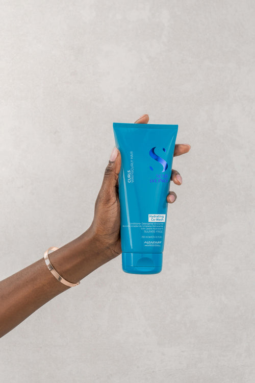 Alfaparf Semi di Lino Curls Hydrating Co-Wash Conditioner - Cleansing cream for curly and wavy hair