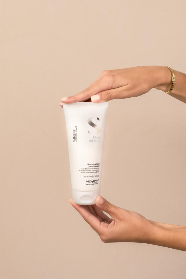 Alfaparf semi di lino diamond illuminating conditioner - balsamo districante. Dona lucentezza