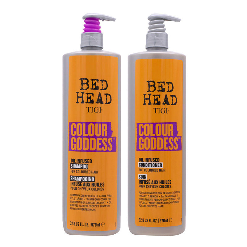 Tigi bed head colour goddess kit shampoo 970 ml e conditioner 970 ml