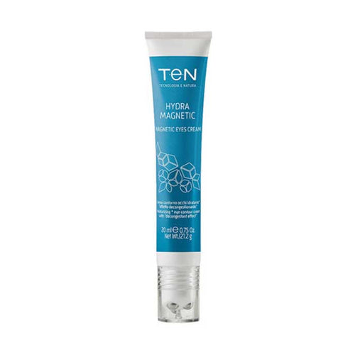 Ten science hydra magnetic beauty routine idratazione viso - crema ricca idratante 50 ml e contorno occhi idratante 20 ml