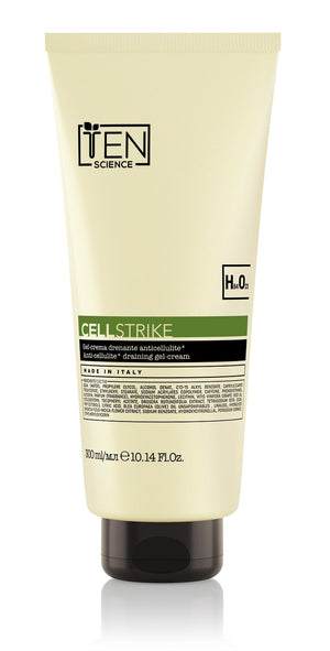 Ten science cell strike gel crema drenante anti-cellulite