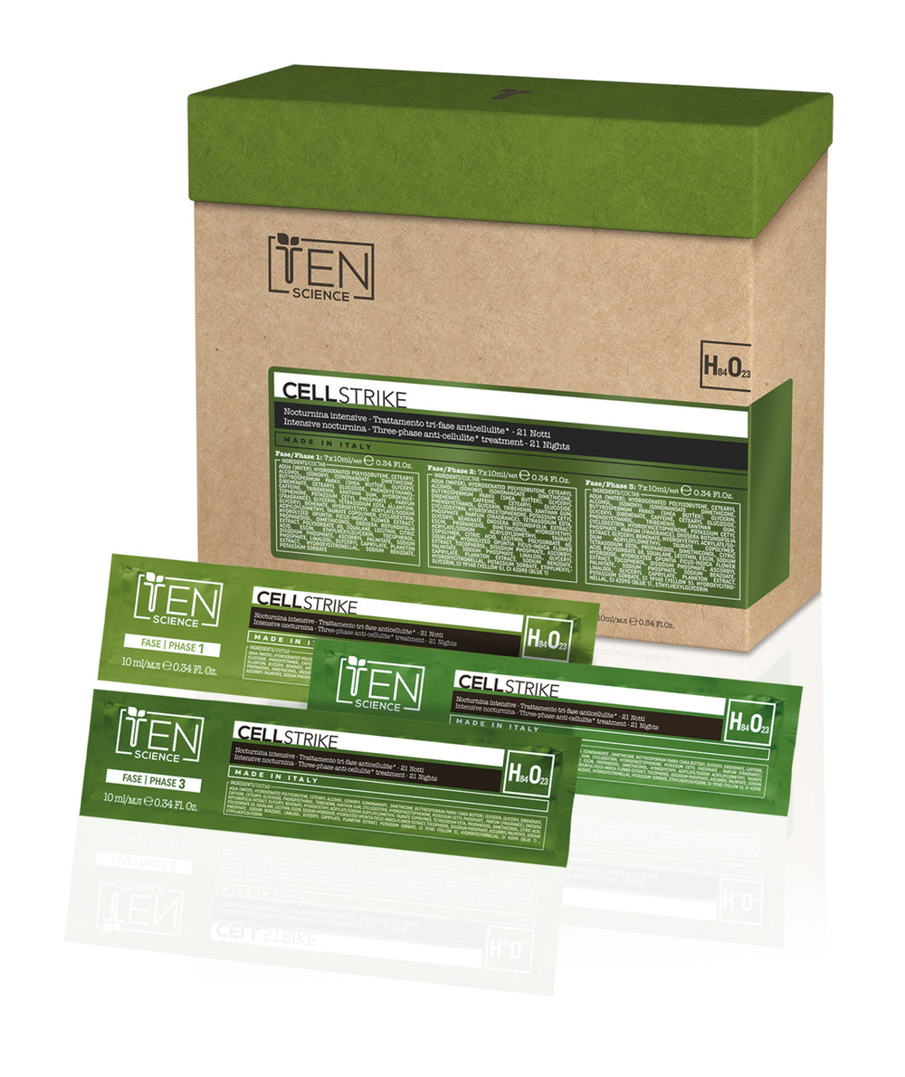 Ten science cell strike nocturnina intensive trattamento tri-fase anticellulite - 21 nights