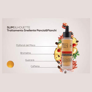 Ten science slim silhoutte trattamento snellente pancia e fianchi