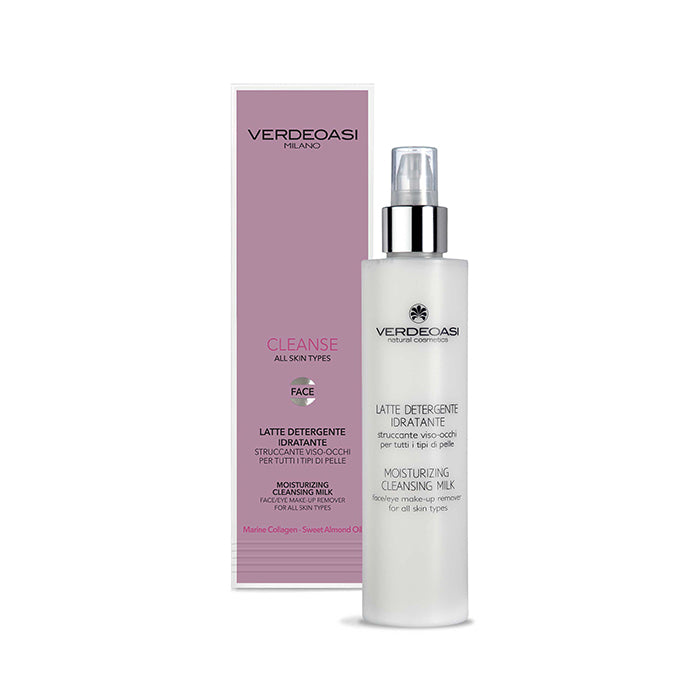 Verdeoasi cleanse latte detergente struccante viso-occhi