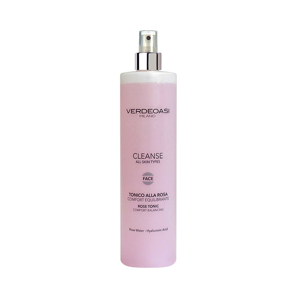 Verdeoasi cleanse tonico alla rosa