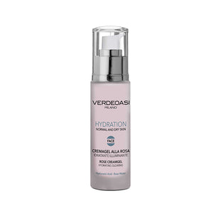 Verdeoasi hydration cremagel alla rosa