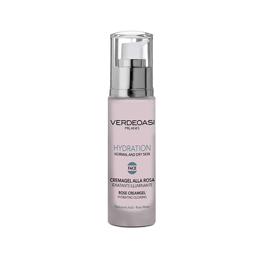 Verdeoasi hydration cremagel alla rosa