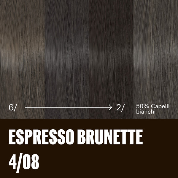 Wella professional supernatural color espresso brunette 4/08
