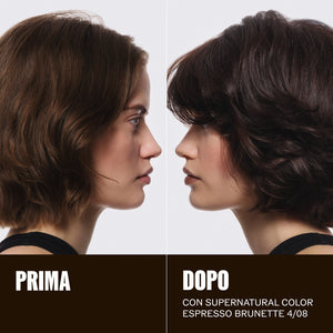 Wella professional supernatural color espresso brunette 4/08