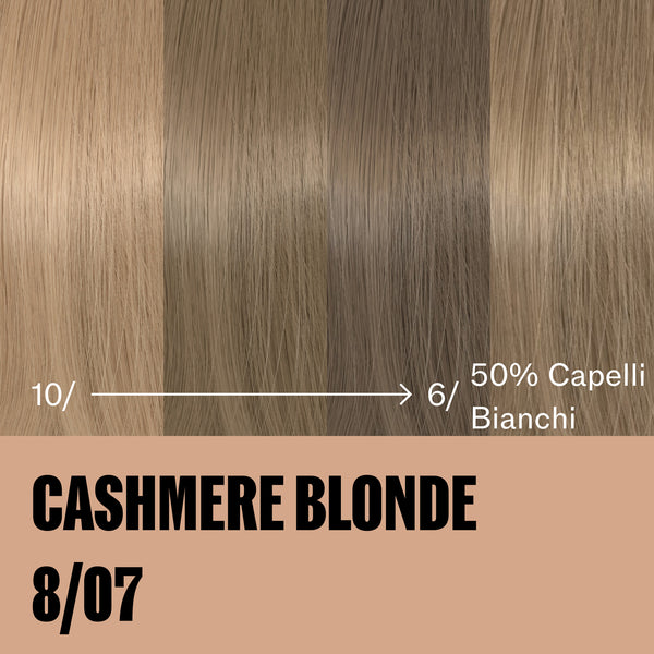 Wella professional supernatural color cashemere blonde 8/07