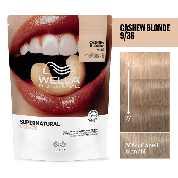 Wella professional supernatural color cashew blonde 9/36