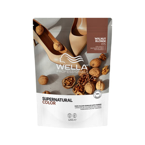 Wella professional supernatural color walnut blonde 7/71