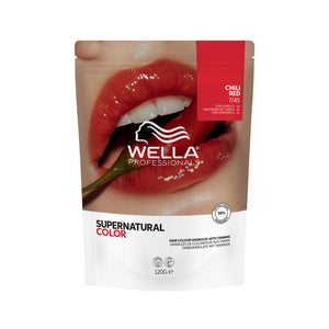 Wella professional supernatural color chili red 7/45