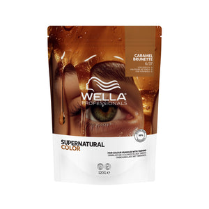 Wella professional supernatural color caramel brunette 6/73