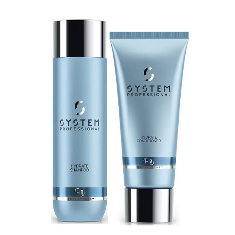 Wella system professional hydrate kit - shampoo hydrate 250 ml - condi