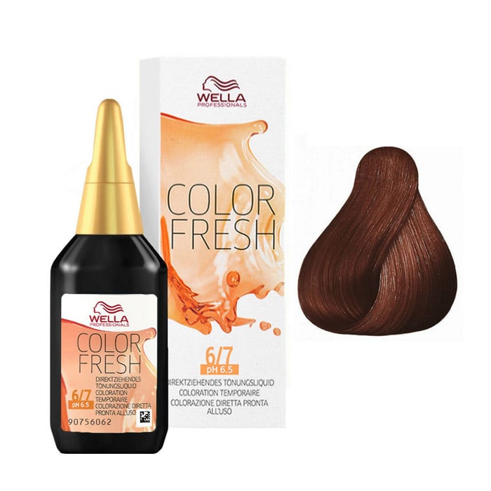 Wella color fresh 6/7 - biondo scuro sabbia 75 ml / 2.55 fl.oz