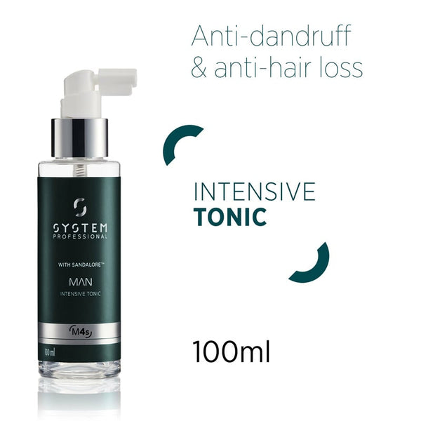 Wella system professional man kit - shampoo antidandruff 250 ml e intensive tonic 100 ml