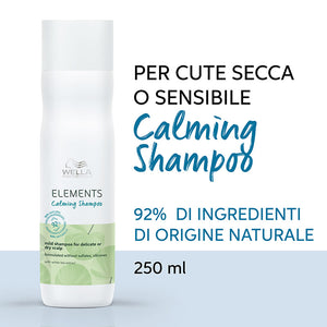 Wella professional elements calming shampoo