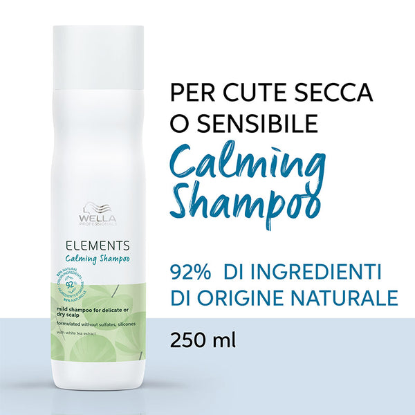 Wella professional elements calming shampoo