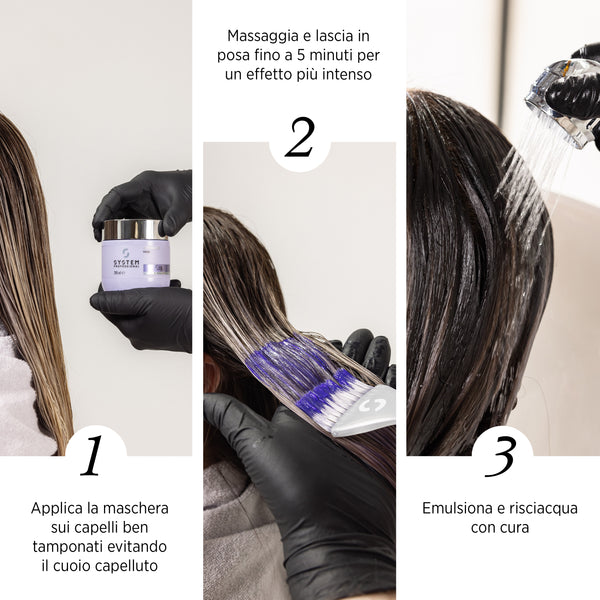 Wella system professional luxeblond mask