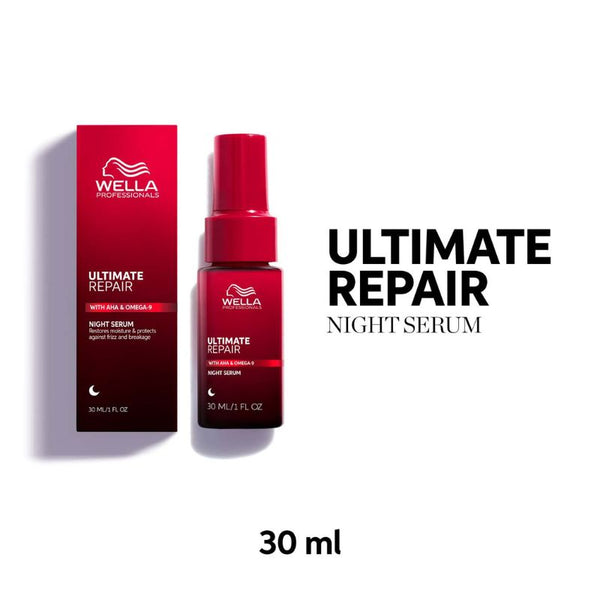 Wella professional ultimate repair night serum - idrata e ripara i capelli durante la notte