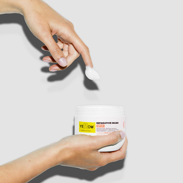 Yellow reparative mask