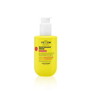 Yellow color care maintenance serum