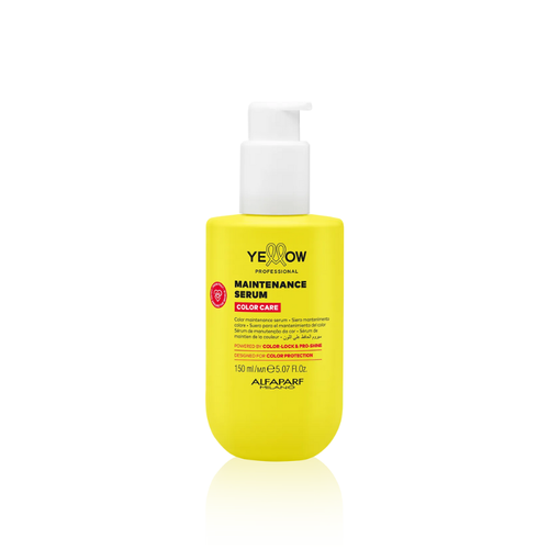 Yellow color care maintenance serum