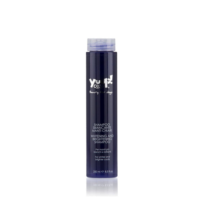 Yuup cani e gatti shampoo sbiancante manti chiari
