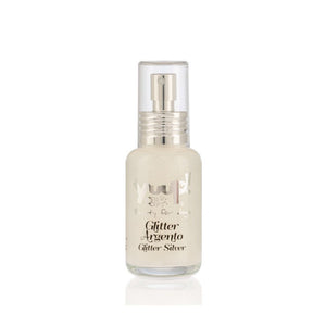 Yuup cani e gatti profumo glitter argento