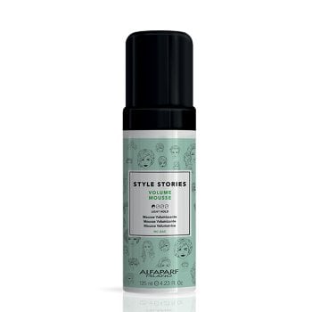 ALFAPARF STYLE STORIES VOLUME MOUSSE 125 ml - Mousse volumizzante per capelli fini. Tenuta leggera